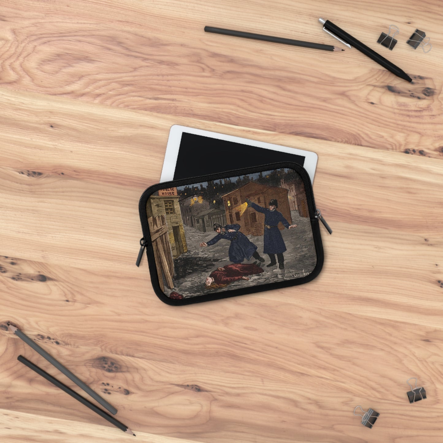Le Dernier Crime de Jack l'Éventreur 1891 Laptop Sleeve
