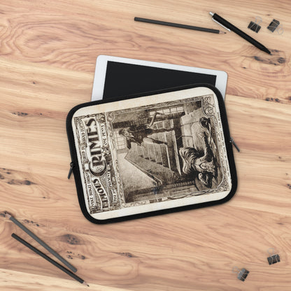 The Discovery of Jack the Ripper's First Murder Circa 1903 Laptop Sleeve