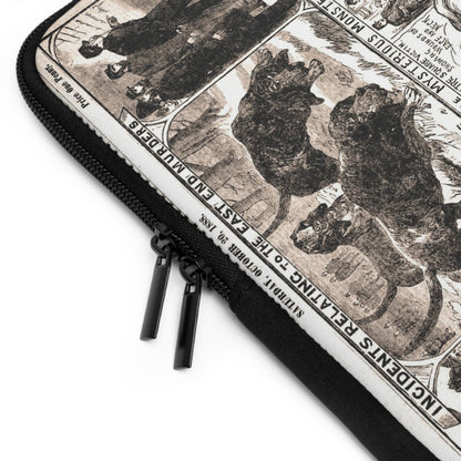 Jack The Ripper East End Murders Circa 1888 Laptop Sleeve
