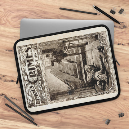 The Discovery of Jack the Ripper's First Murder Circa 1903 Laptop Sleeve