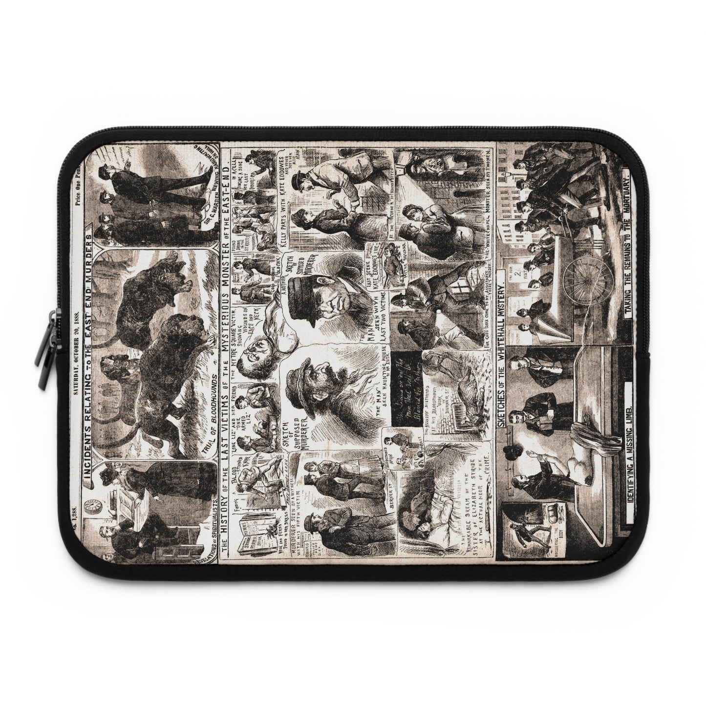 Jack The Ripper East End Murders Circa 1888 Laptop Sleeve
