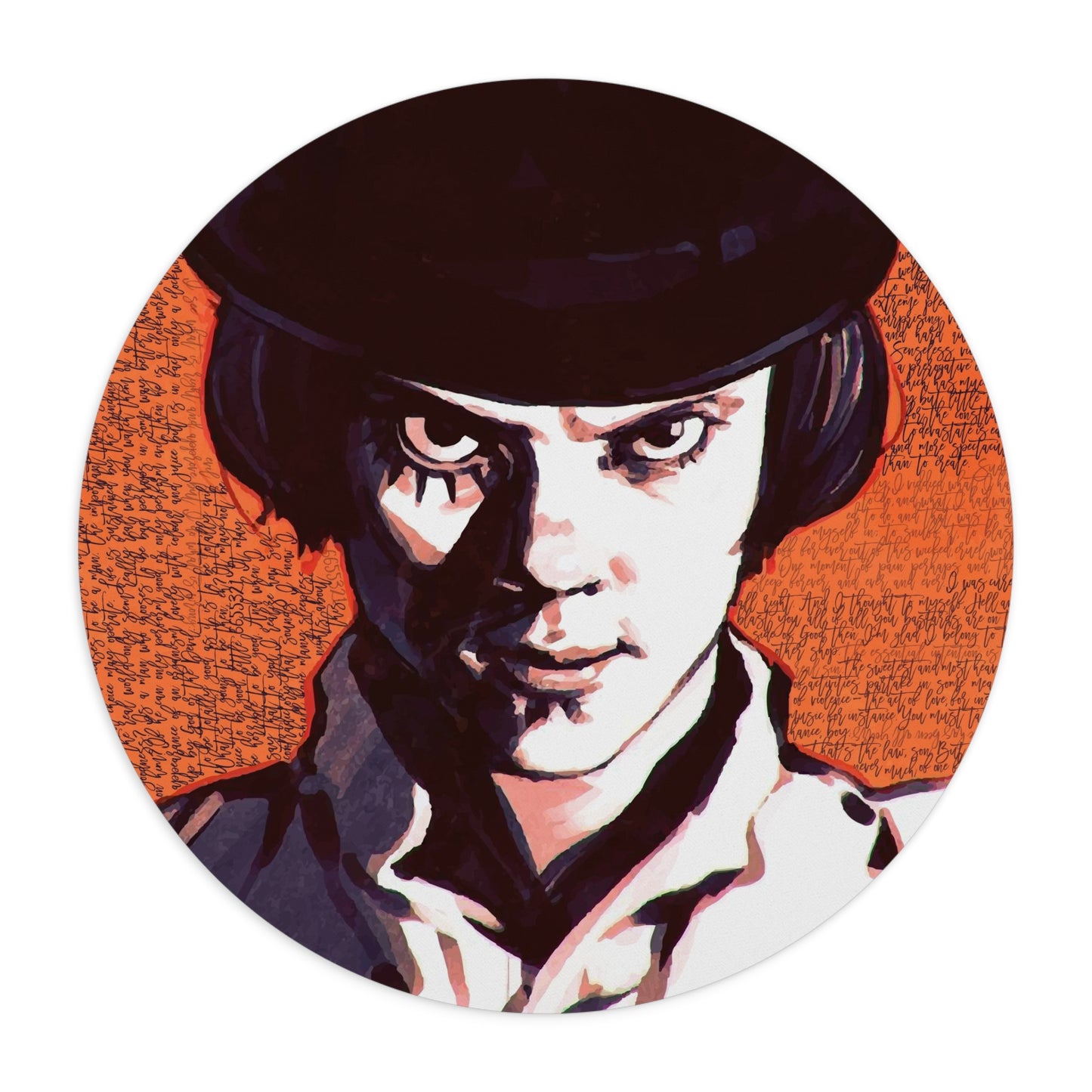 A Clockwork Orange Quotes Mouse Pad Round