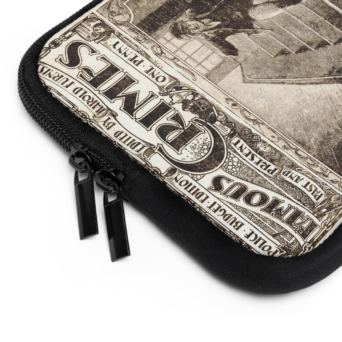 The Discovery of Jack the Ripper's First Murder Circa 1903 Laptop Sleeve