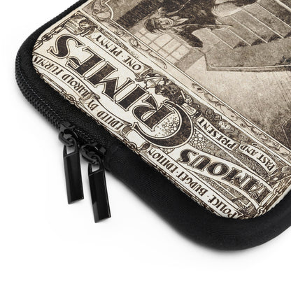 The Discovery of Jack the Ripper's First Murder Circa 1903 Laptop Sleeve