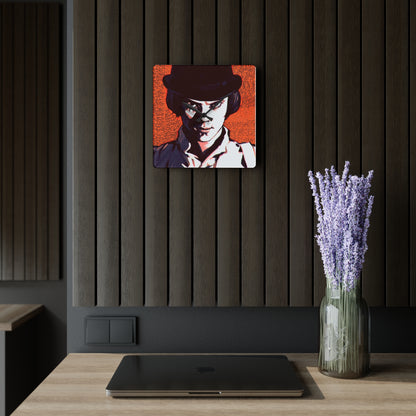 A Clockwork Orange Quotes Acrylic Wall Clock