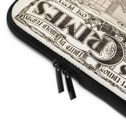 The Discovery of Jack the Ripper's First Murder Circa 1903 Laptop Sleeve