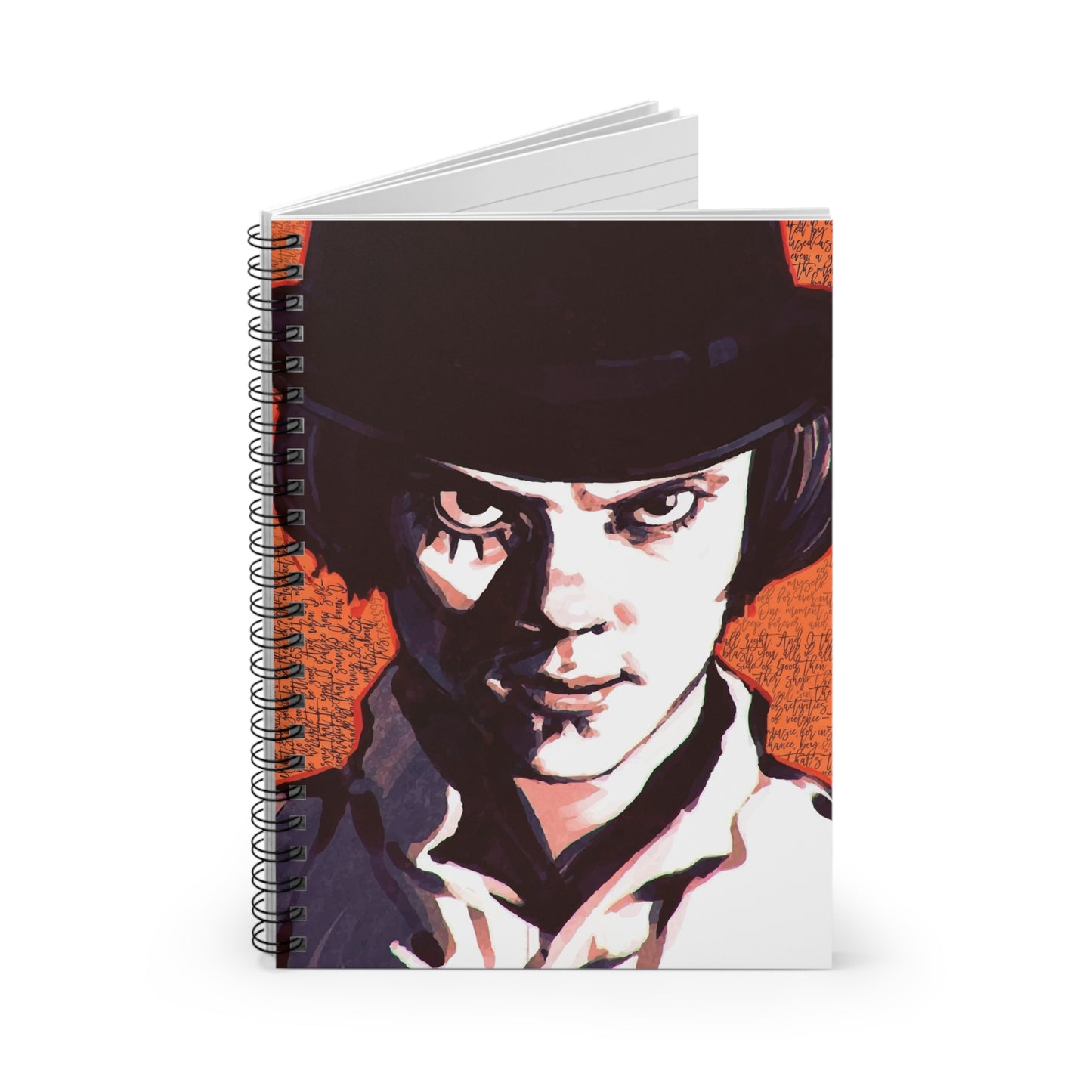 A Clockwork Orange Quotes Spiral Notebook - Ruled Line