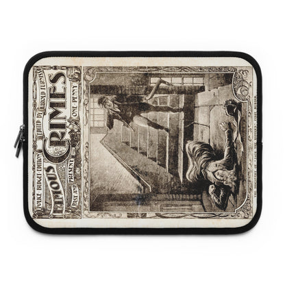 The Discovery of Jack the Ripper's First Murder Circa 1903 Laptop Sleeve
