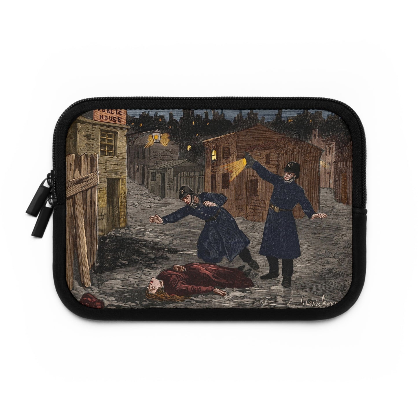 Le Dernier Crime de Jack l'Éventreur 1891 Laptop Sleeve