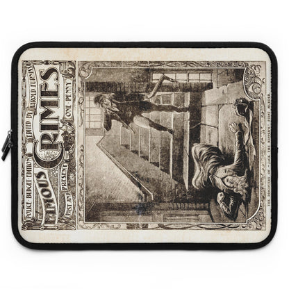 The Discovery of Jack the Ripper's First Murder Circa 1903 Laptop Sleeve