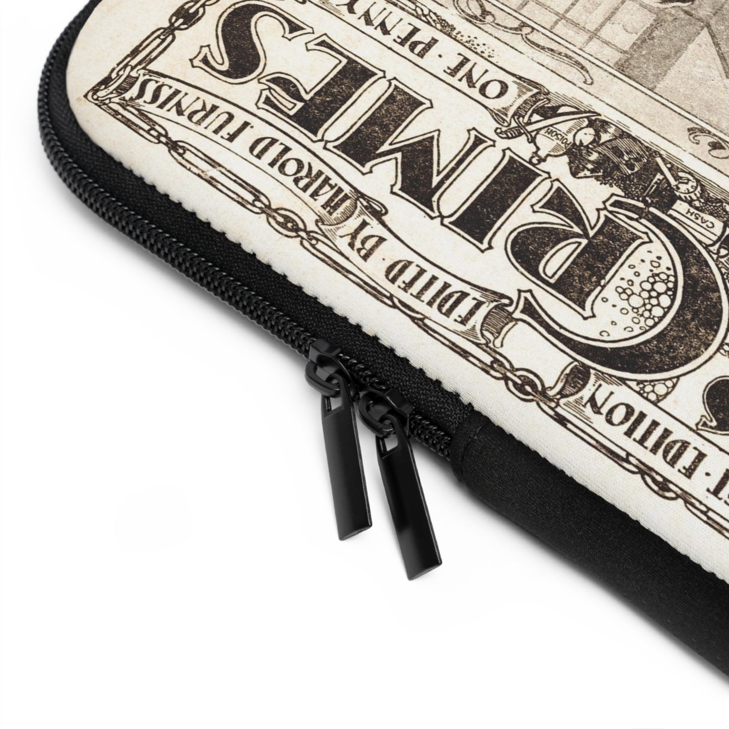 The Discovery of Jack the Ripper's First Murder Circa 1903 Laptop Sleeve