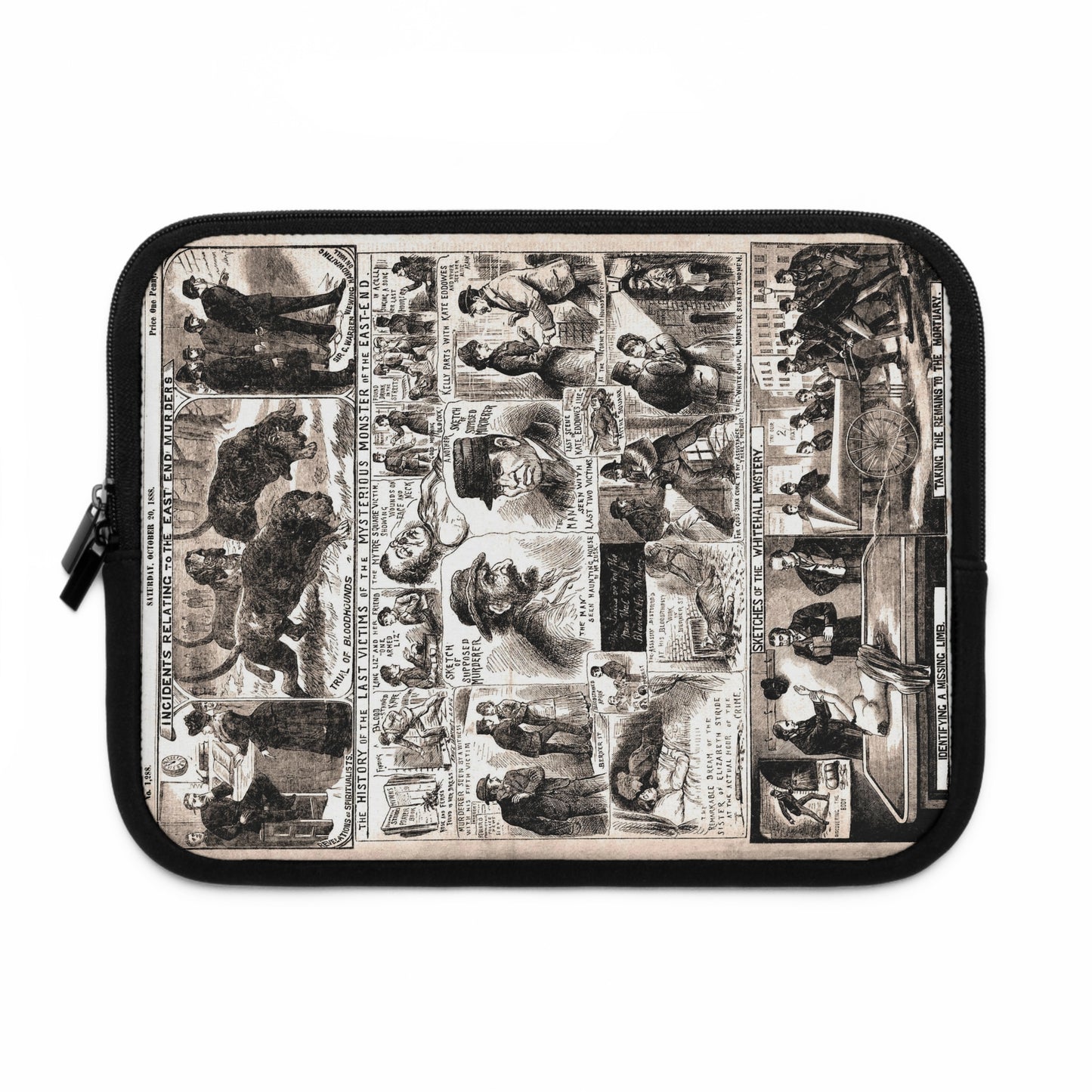 Jack The Ripper East End Murders Circa 1888 Laptop Sleeve