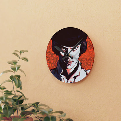 A Clockwork Orange Quotes Acrylic Wall Clock