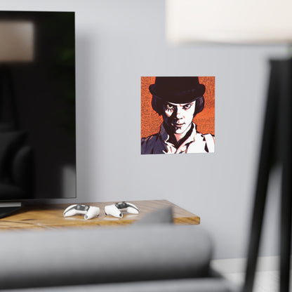 A Clockwork Orange Quotes Square Poster