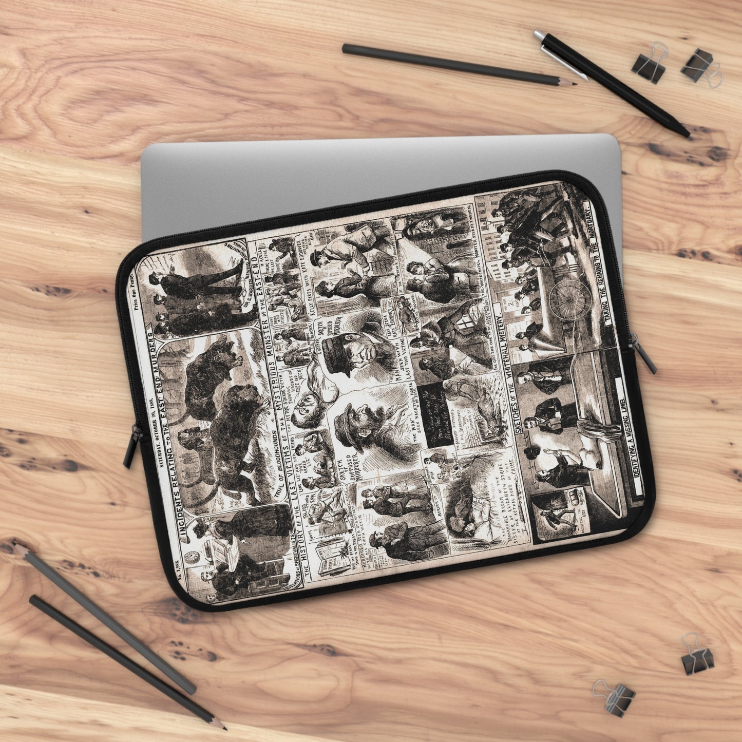 Jack The Ripper East End Murders Circa 1888 Laptop Sleeve
