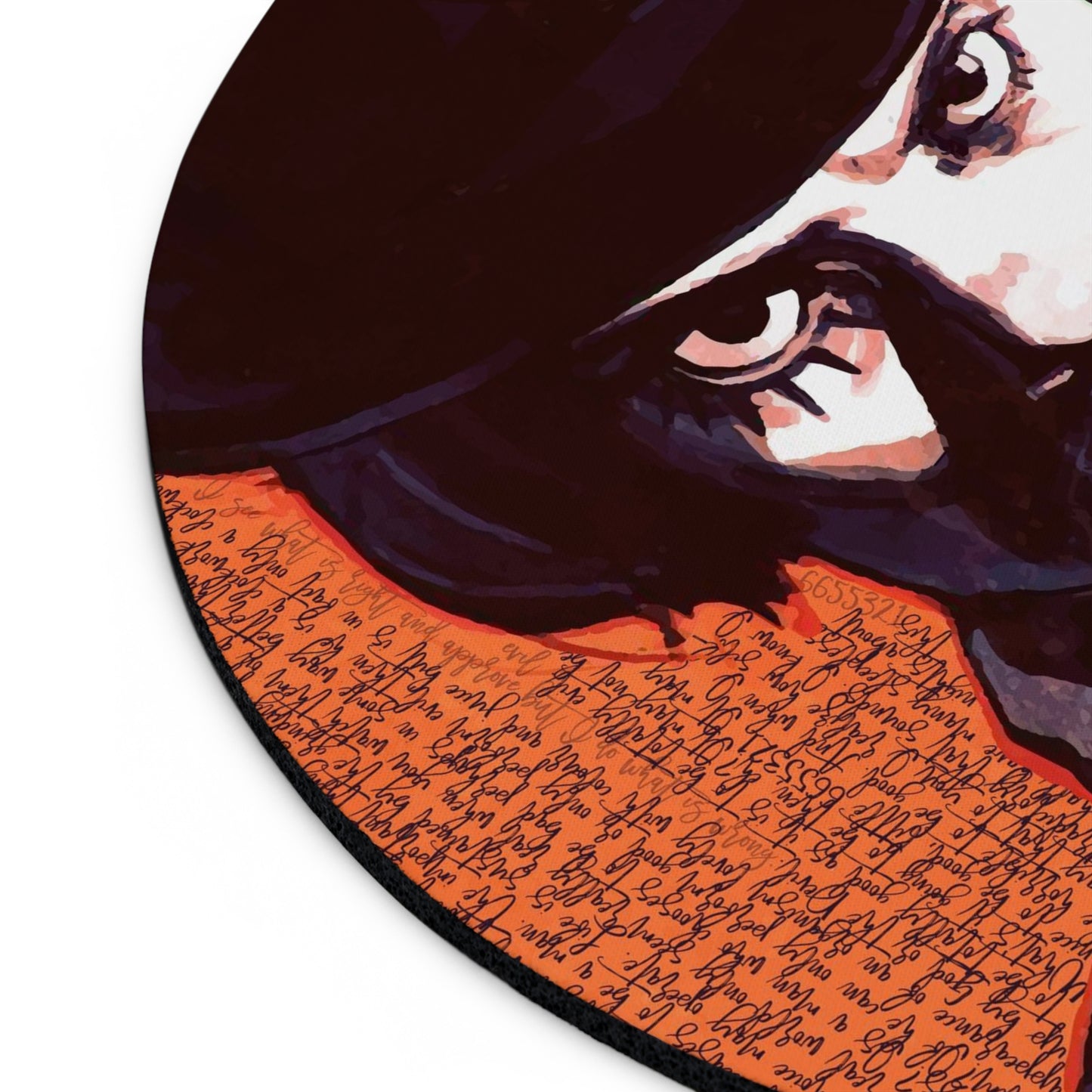 A Clockwork Orange Quotes Mouse Pad Round