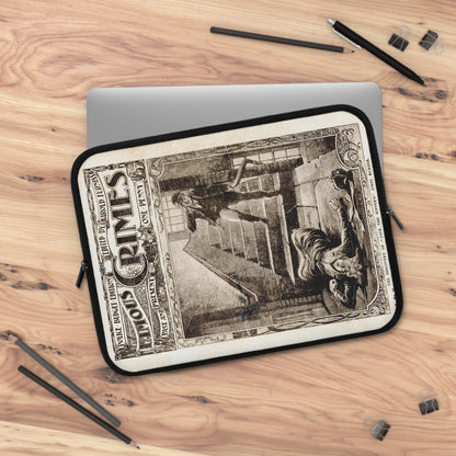 The Discovery of Jack the Ripper's First Murder Circa 1903 Laptop Sleeve