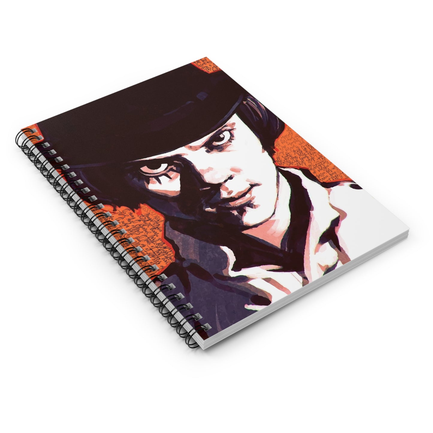 A Clockwork Orange Quotes Spiral Notebook - Ruled Line
