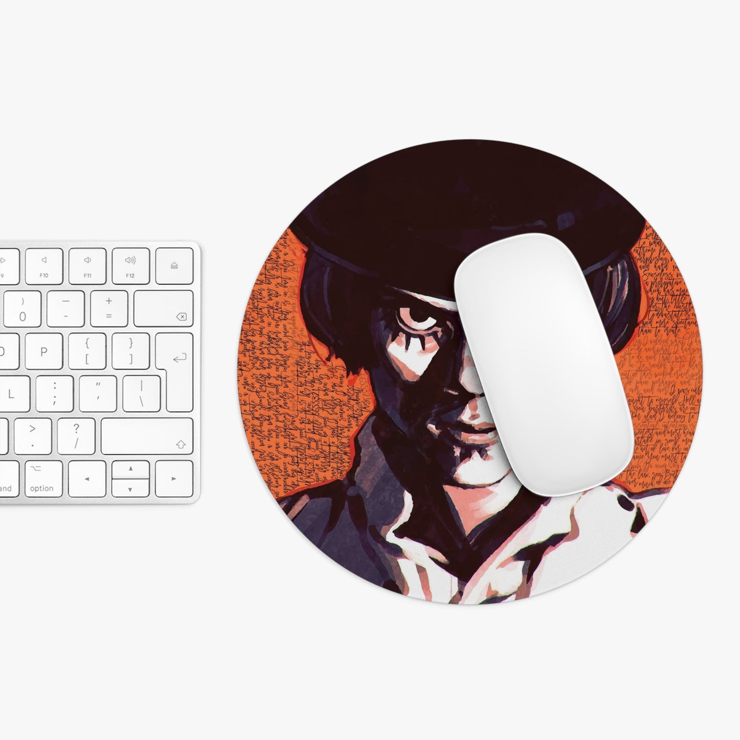 A Clockwork Orange Quotes Mouse Pad Round