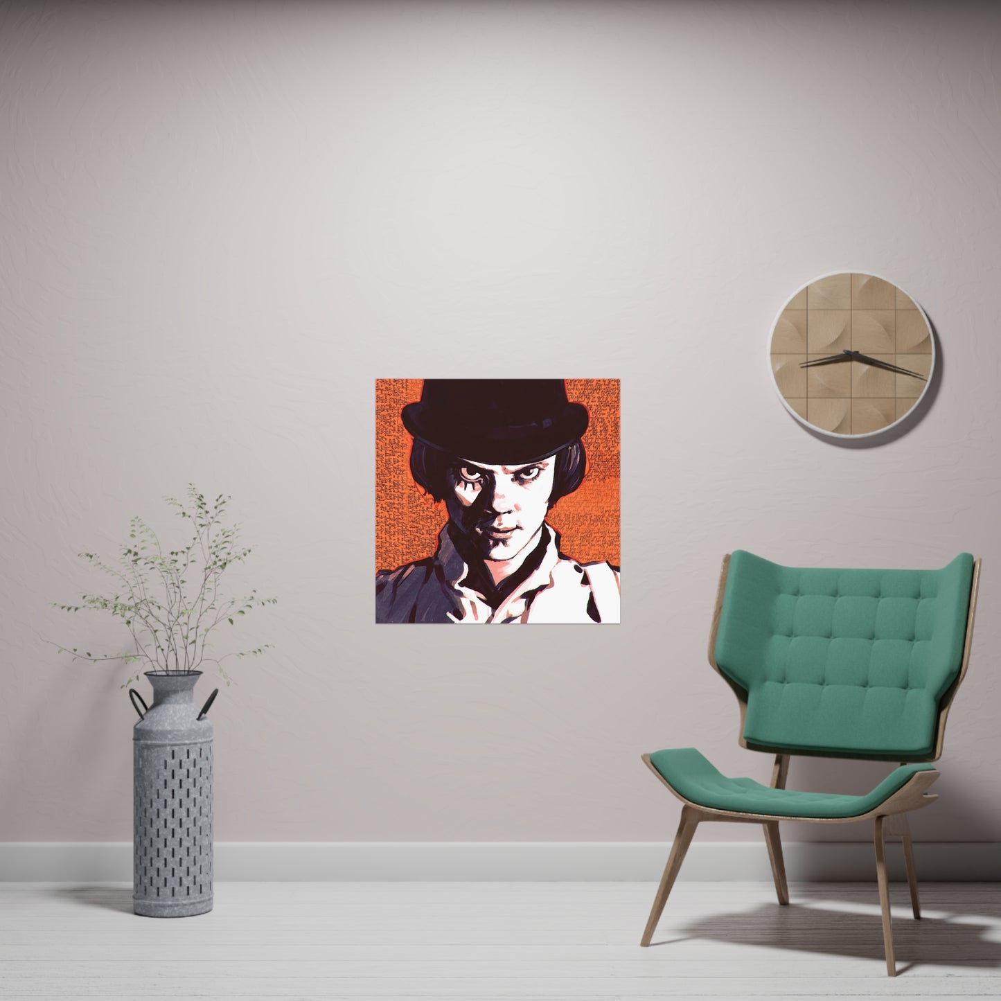 A Clockwork Orange Quotes Square Poster