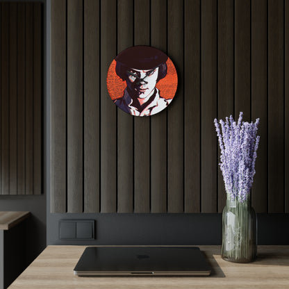 A Clockwork Orange Quotes Acrylic Wall Clock