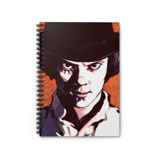 A Clockwork Orange Quotes Spiral Notebook - Ruled Line