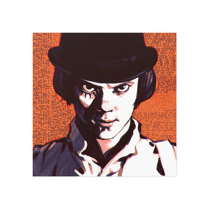 A Clockwork Orange Quotes Square Poster