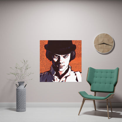 A Clockwork Orange Quotes Square Poster