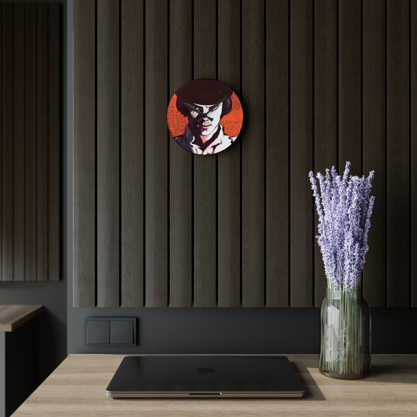 A Clockwork Orange Quotes Acrylic Wall Clock